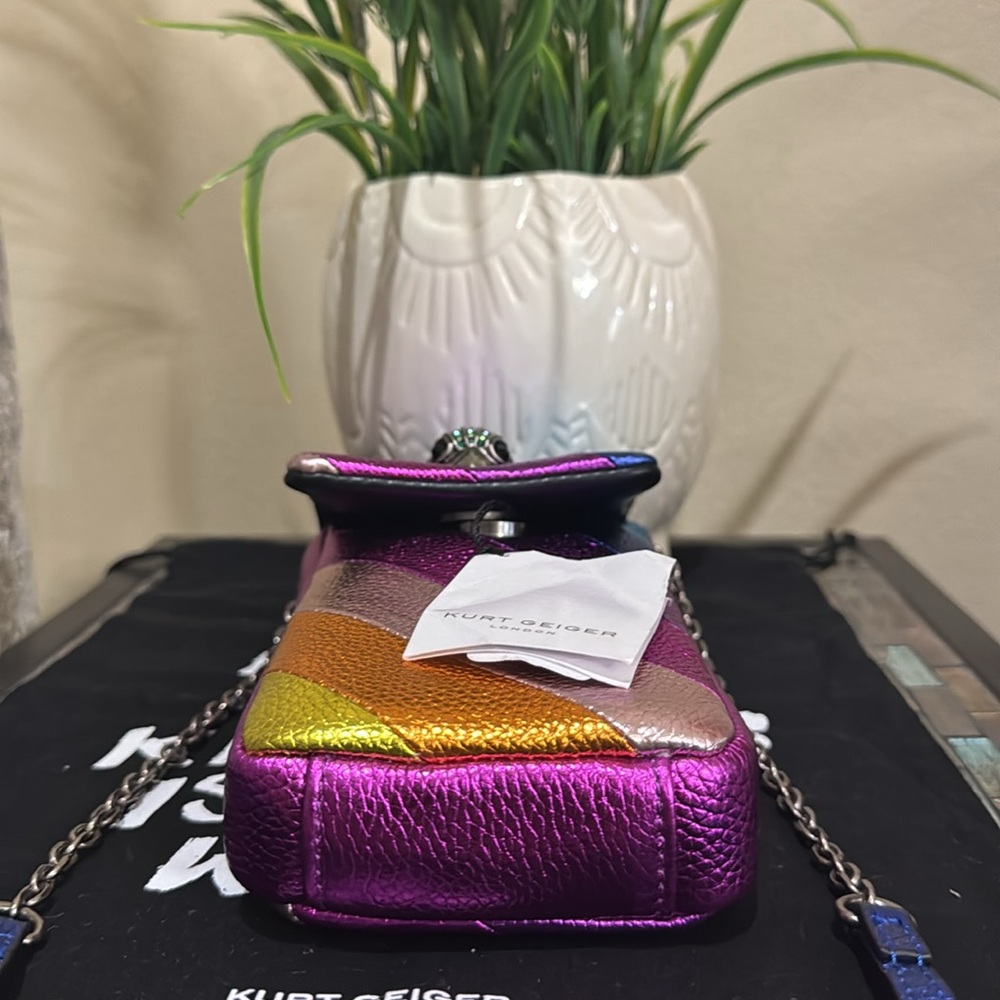 Kurt Geiger London
Metallic Rainbow Phone Crossbody Bag - Picture 11 of 12